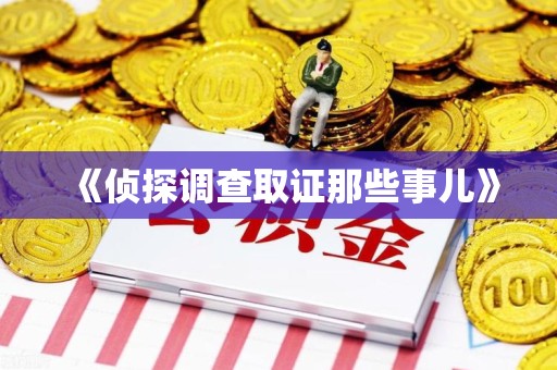 晋江《侦探调查取证那些事儿》