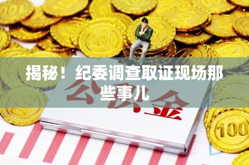 晋江揭秘！纪委调查取证现场那些事儿