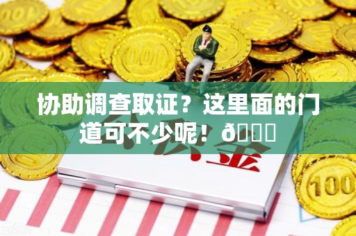 晋江协助调查取证？这里面的门道可不少呢！😎